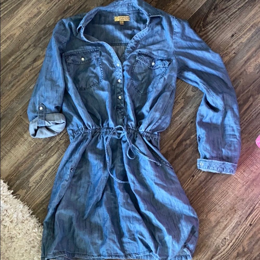 Denim dress
